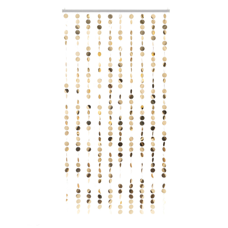 Spangle Curtains 35.5" x 71" - Champagne