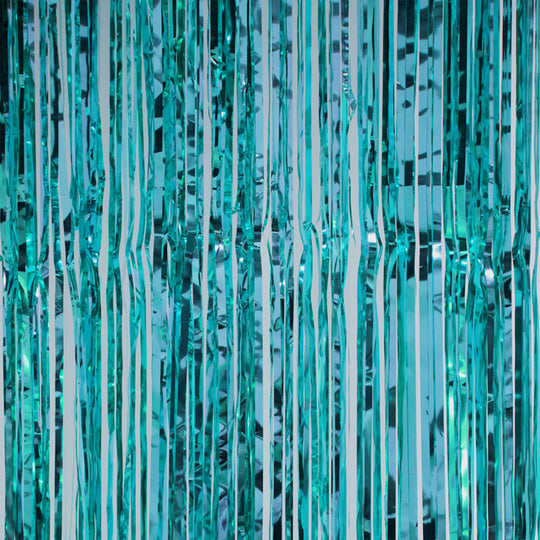 Metallic Backdrop Curtain 36" x 96" - Blue