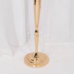 Candelabra 5 Arm Pillar Candle Holder 60½" - Gold