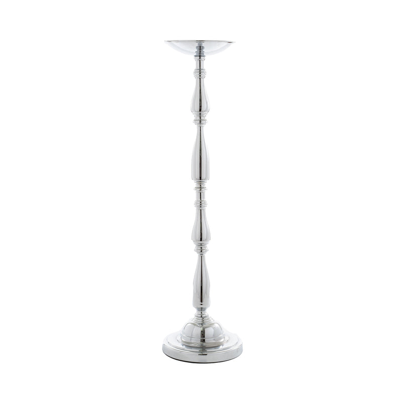 Piper Floral Riser 30.25" - Silver