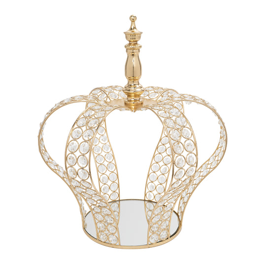 Royalty Crown Centerpiece 15.25" - Gold