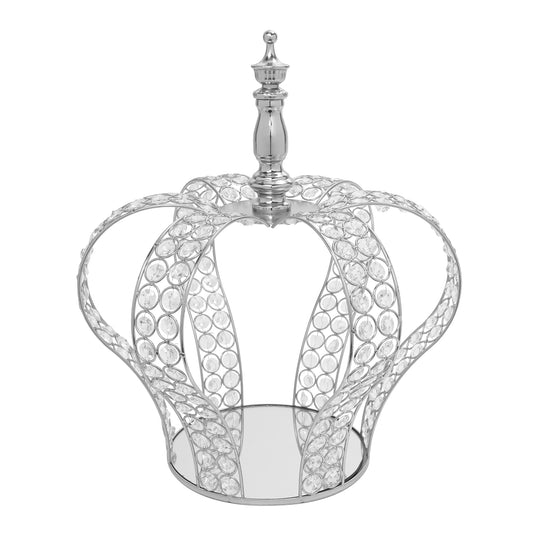 Royalty Crown Centerpiece 15.25" - Silver