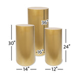 Economy Event Pillar 3 Piece Set - Gold