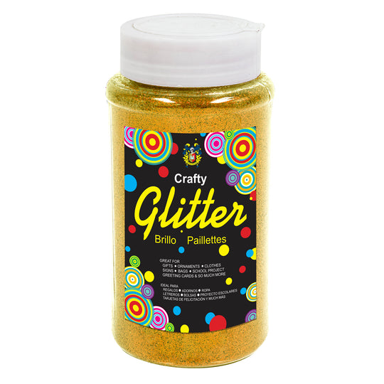 Fine Craft Glitter 1 LB Bottle - Gold