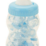 12" Baby Bottle Filled with Baby Bottle Favors - Blue