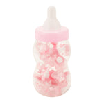 12" Baby Bottle Filled Baby Bottle Favors - Pink