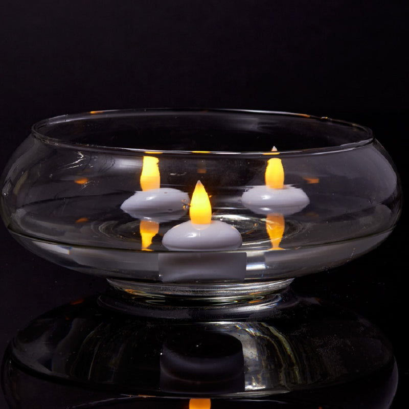 LED Flameless Floating Tea Light Candle - Pack of 12