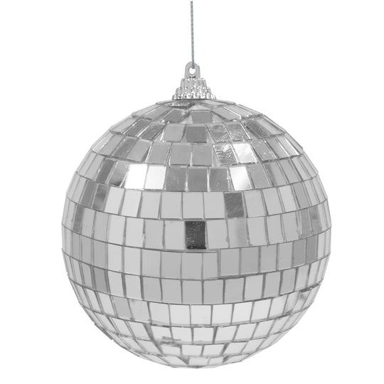 Mirror Disco Balls 4" - Silver