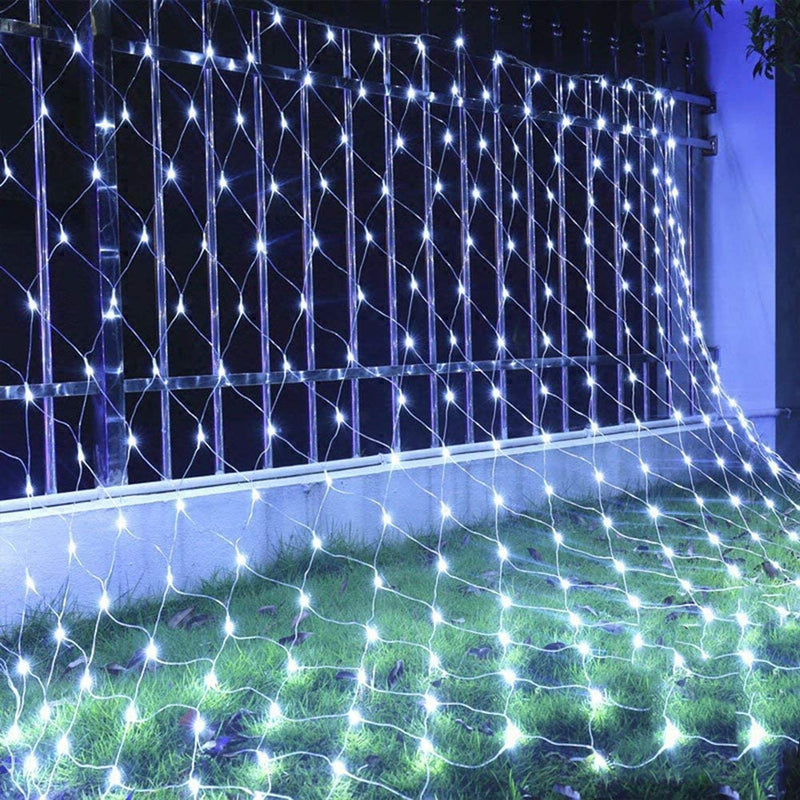 LED Net Lights 800 LEDs 20ft x 10ft - White