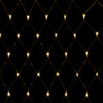 LED Net Lights 240 LEDs 9.8ft x 6.6ft - Warm White