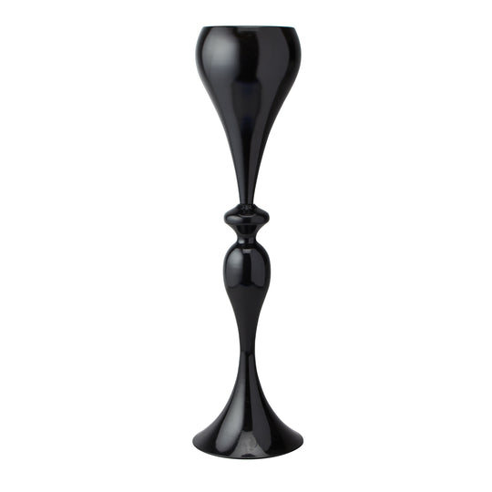 Mermaid Floral Riser 25.5" - Black