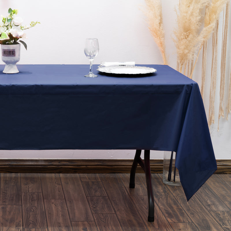 Plastic Table Cover Roll 40" x 100ft - Navy