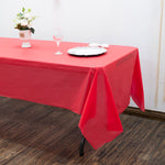 Plastic Table Cover Roll 40" x 100ft - Red