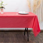 Plastic Table Cover Roll 40" x 100ft - Red