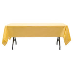 Plastic Table Cover Roll 40" x 100ft - School Bus Yellow