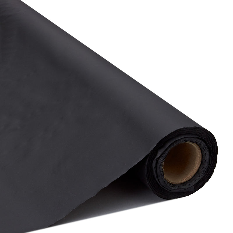 Plastic Table Cover Roll 40" x 100ft - Black