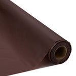 Plastic Table Cover Roll 40" x 100ft - Brown