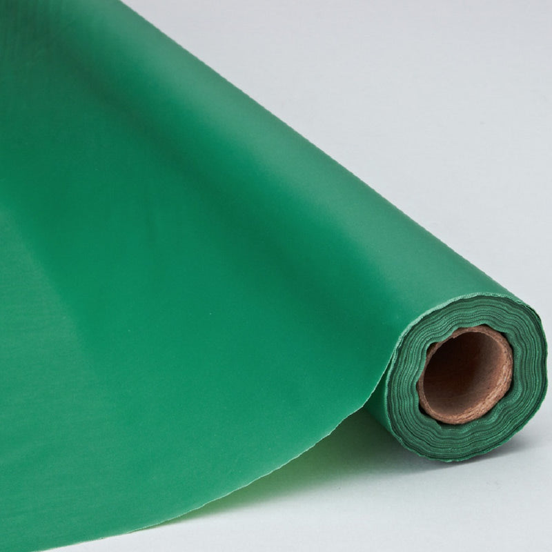 Plastic Table Cover Roll 40" x 100ft - Emerald Green