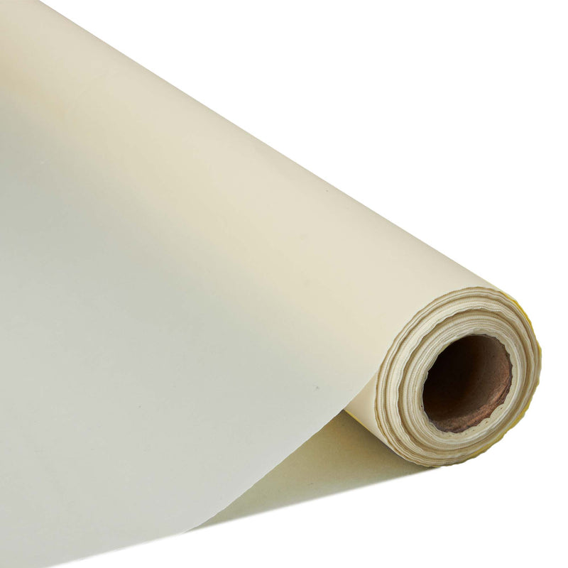 Plastic Table Cover Roll 40" x 100ft - Ivory