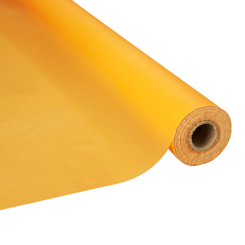 Plastic Table Cover Roll 40" x 100ft - School Bus Yellow