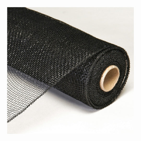Decorative Poly Mesh Roll 21" x 10yd - Black
