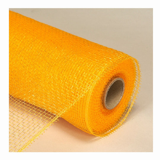Decorative Poly Mesh Roll 21" x 10yd - Gold