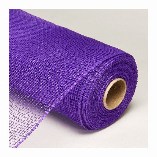 Decorative Poly Mesh Roll 21" x 10yd - Purple
