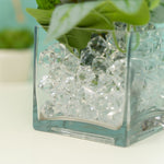 4 Inch Square Floral Glass 4" - Events and Crafts-Simply Elegant