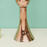 Double Trumpet Vase 24" - Rose Gold