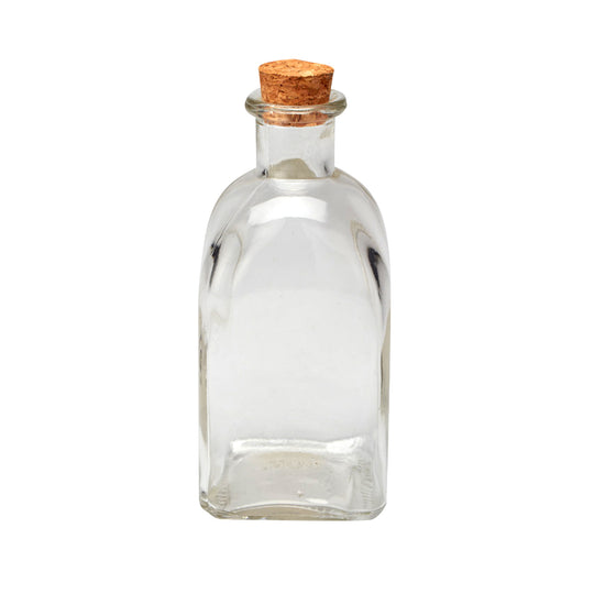 Square Bottle with Cork
