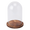 Glass Dome with Wood Base - Events and Crafts-Simple Elements