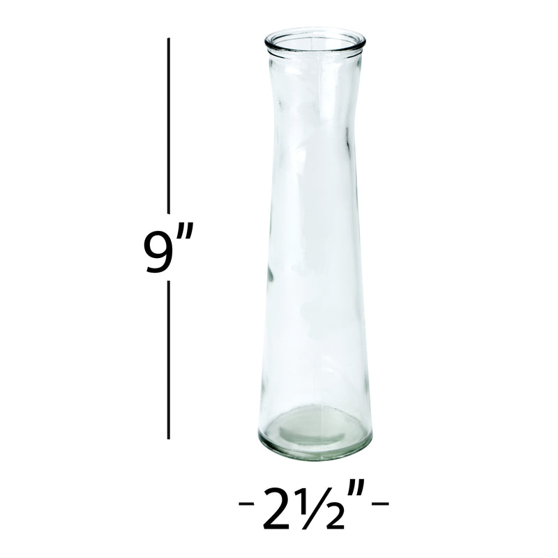 Economy Glass Vase 9"