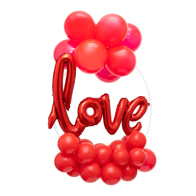 LOVE Balloon Hoop - Red