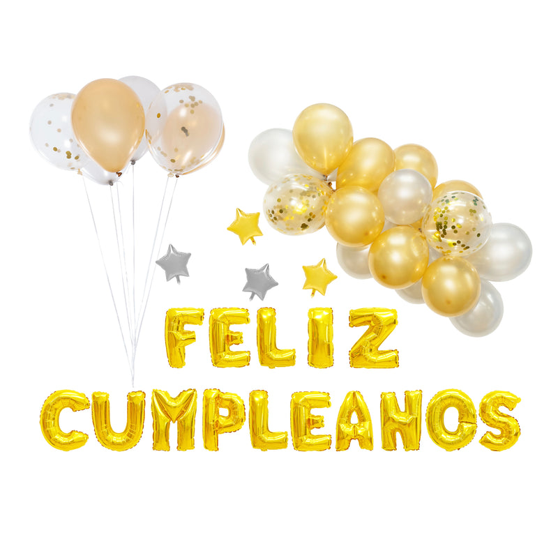 DIY Feliz Cumpleanos Balloon Kit