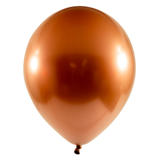 12" Chrome Latex Balloon - Rose Gold