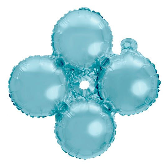 12" Quad Mylar Balloon 50pc/pack - Blue