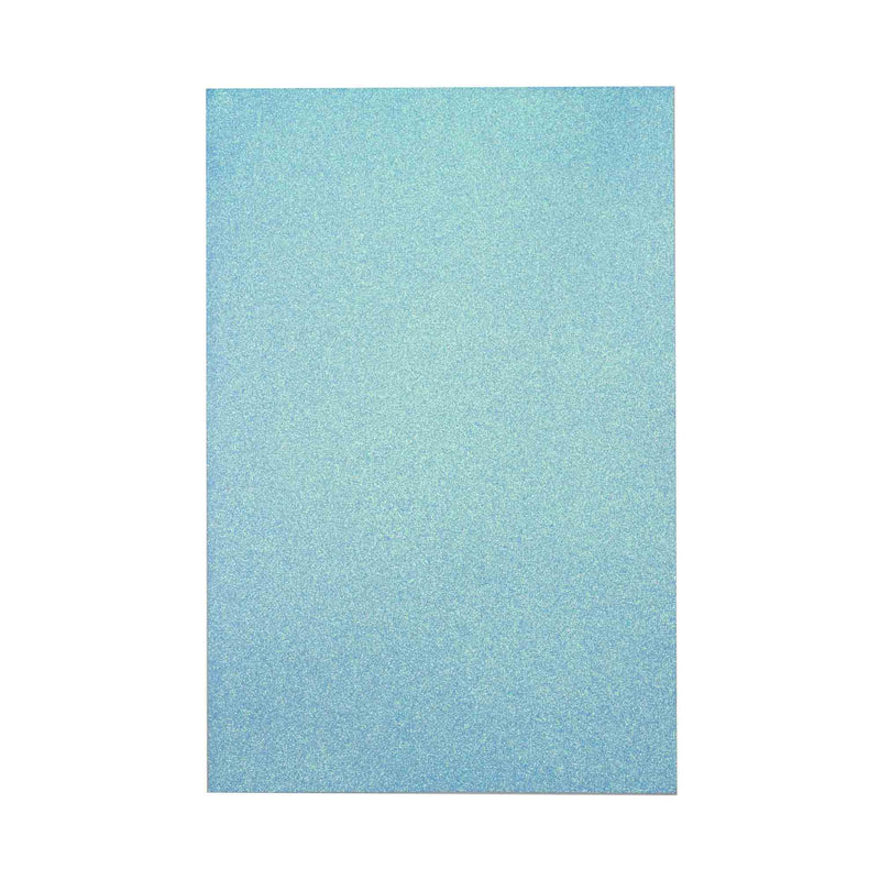 Large Glitter Foam Sheets - Blue