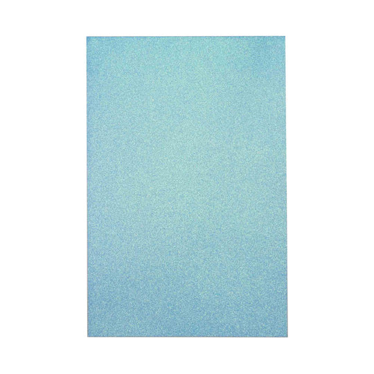 Large Glitter Adhesive Foam Sheet - Blue