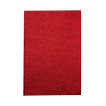 Large Glitter Adhesive Foam Sheet - Red