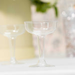 Bowl Shaped Plastic Champagne Glass lifestyle