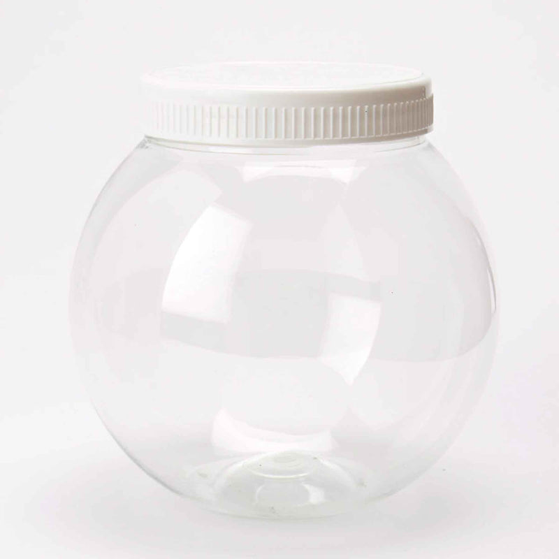 Round Favor Jar with Lid - Events and Crafts-Events and Crafts