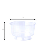 Mini Plastic Parfait Cup - Measurements