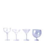 Jumbo Plastic Wine Glass Sizes and styles available