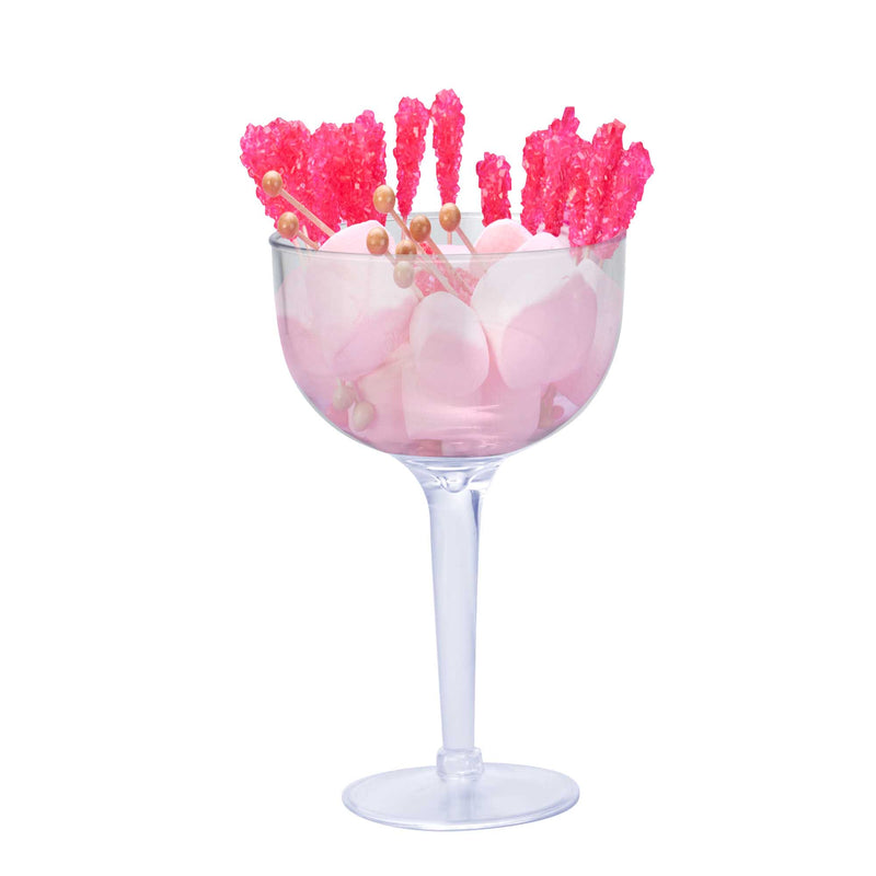 Jumbo Plastic Wine Glass Filled with Candy