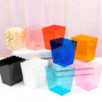 Scalloped Favor Box  6 inch Assorted colors displayed