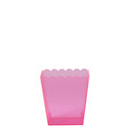 Scalloped Favor Box  6 inch Pink 