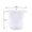 Modern Plastic Ice Bucket  - Clear Measurements