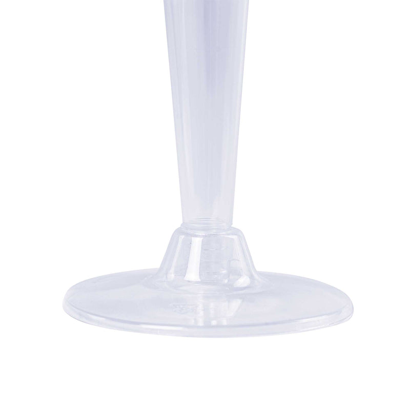 Plastic Champagne Glasses - Bulk Pack - Events and Crafts