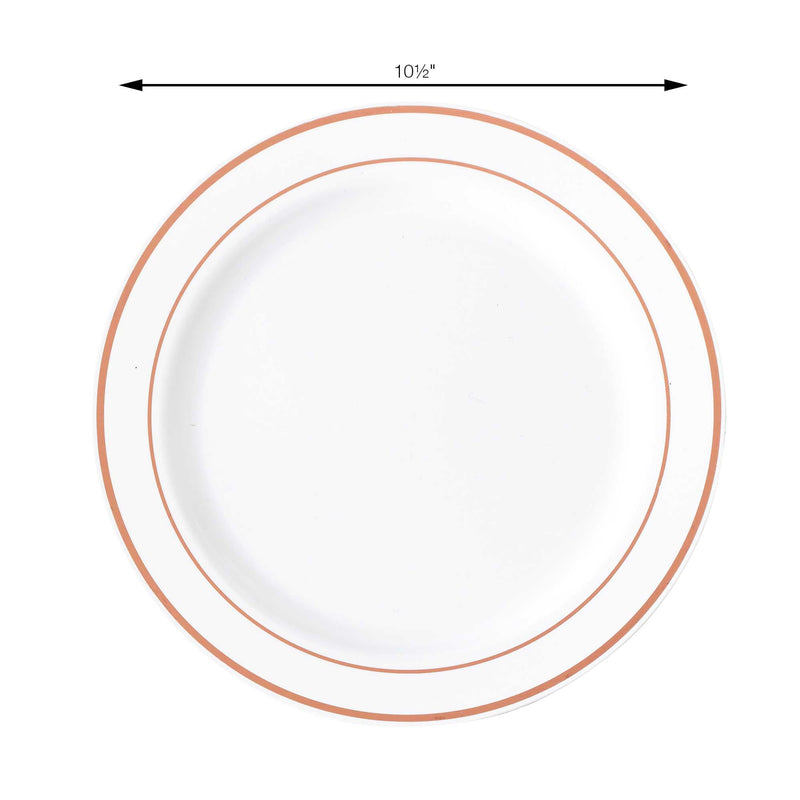 Alejandra Deluxe Disposable Dinner Plate - Events and Crafts