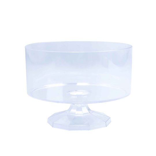 Plastic Trifle Pedestal - Clear